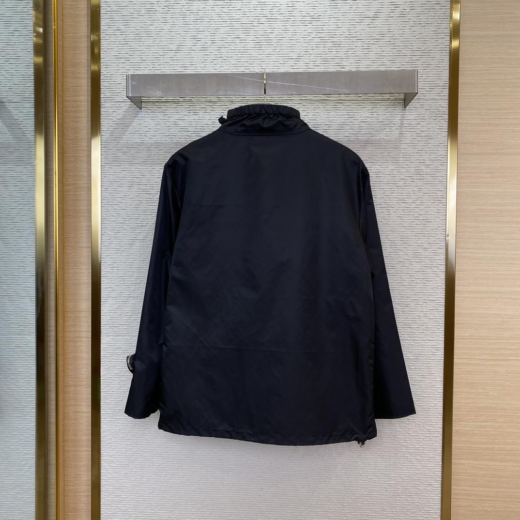 Prada Re-Nylon High-neck Jacket - PerfectKickZ