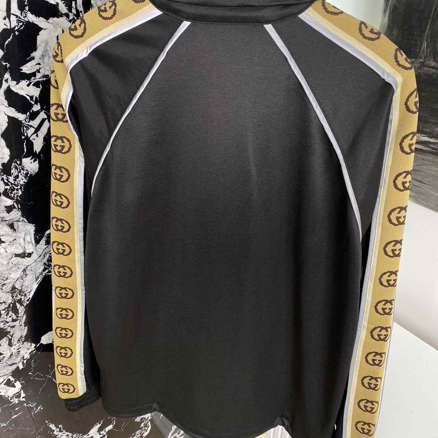 Gucci Oversize Technical Jersey Jacket - PerfectKickZ