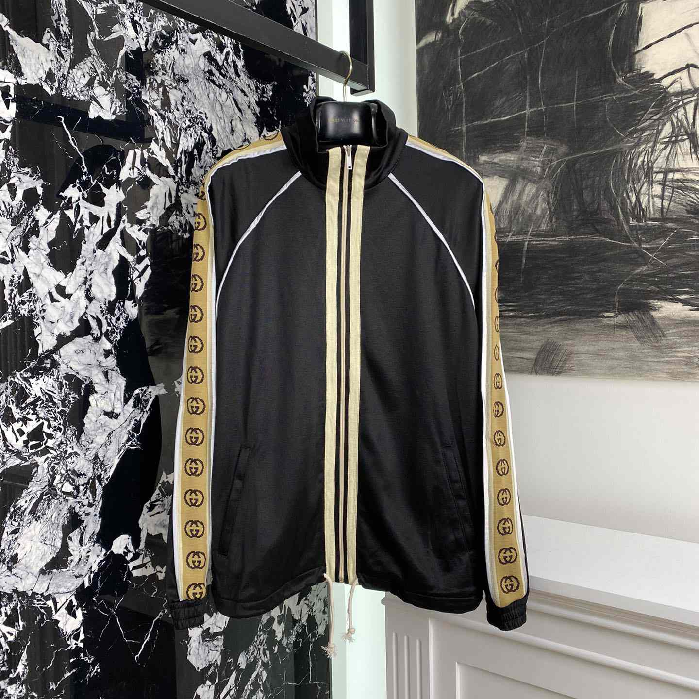 Gucci Oversize Technical Jersey Jacket - PerfectKickZ