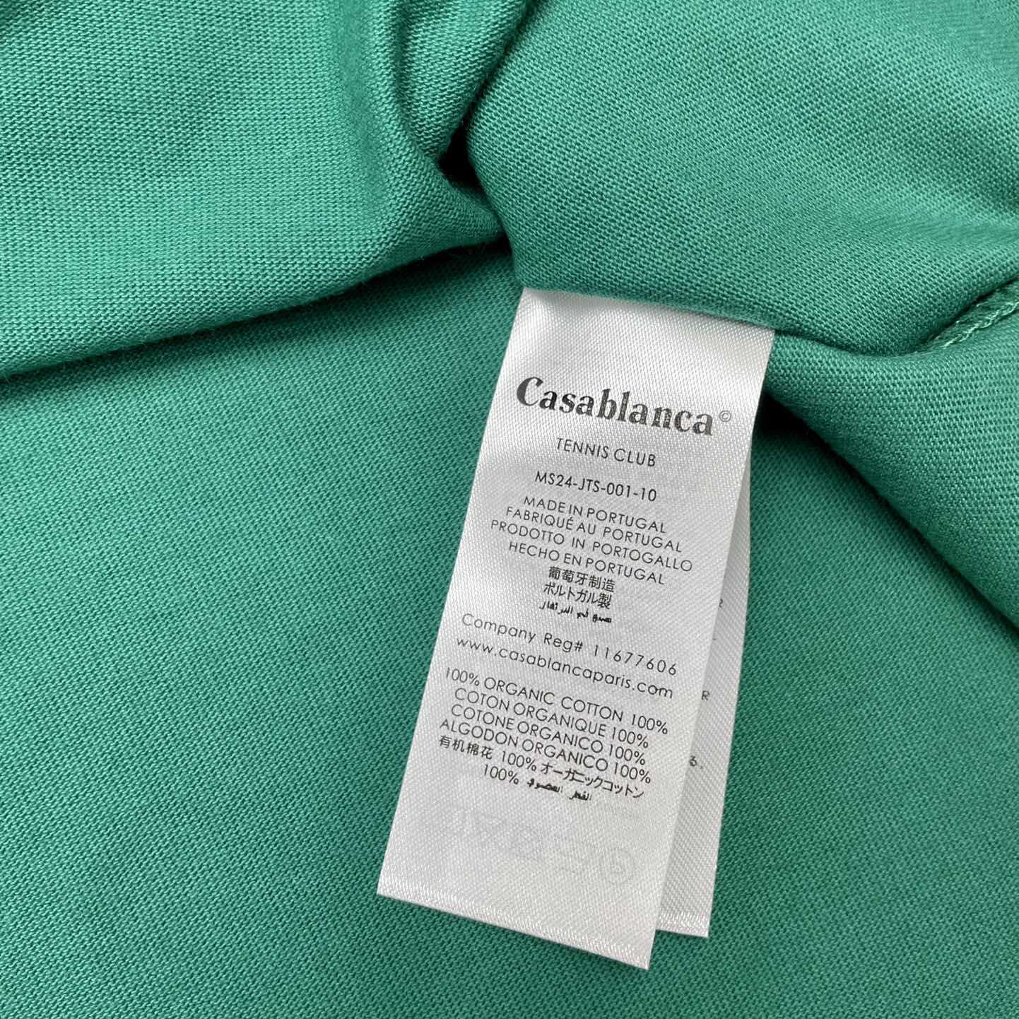 Casablanca Cotton T-Shirt   C909 - PerfectKickZ