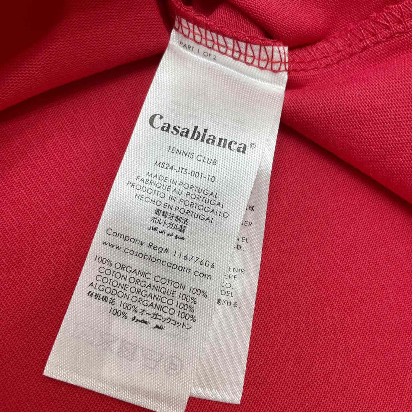 Casablanca Casa Crest Tee   C925 - PerfectKickZ