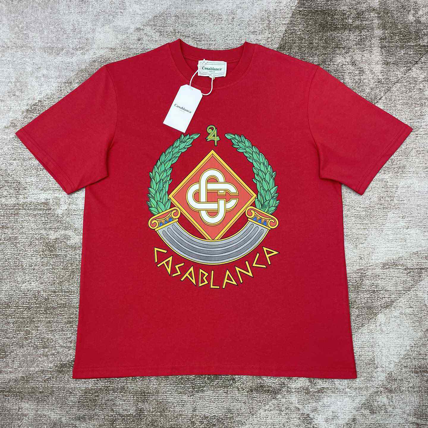 Casablanca Casa Crest Tee   C925 - PerfectKickZ