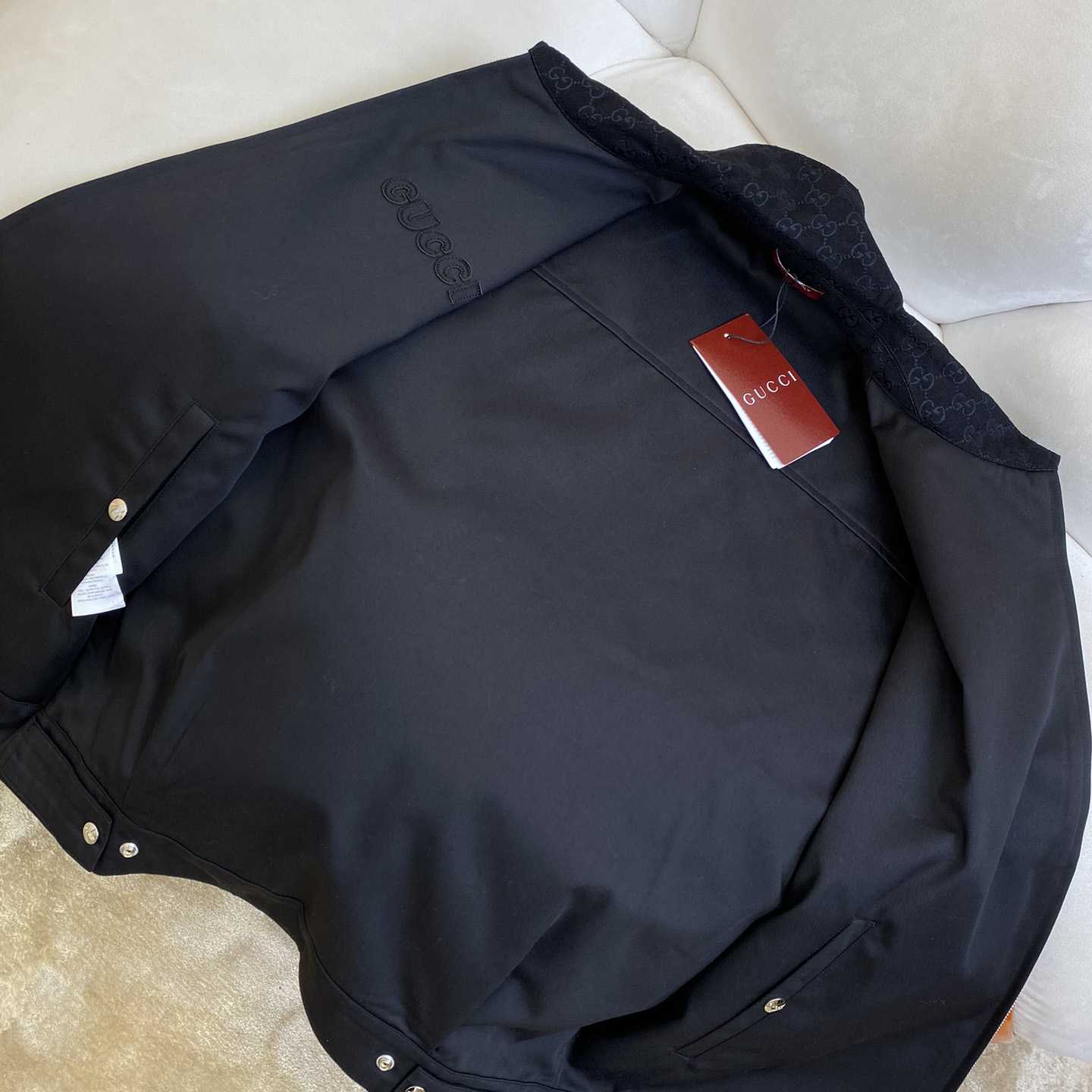 Gucci Reversible Nylon And GG Canvas Jacket - 