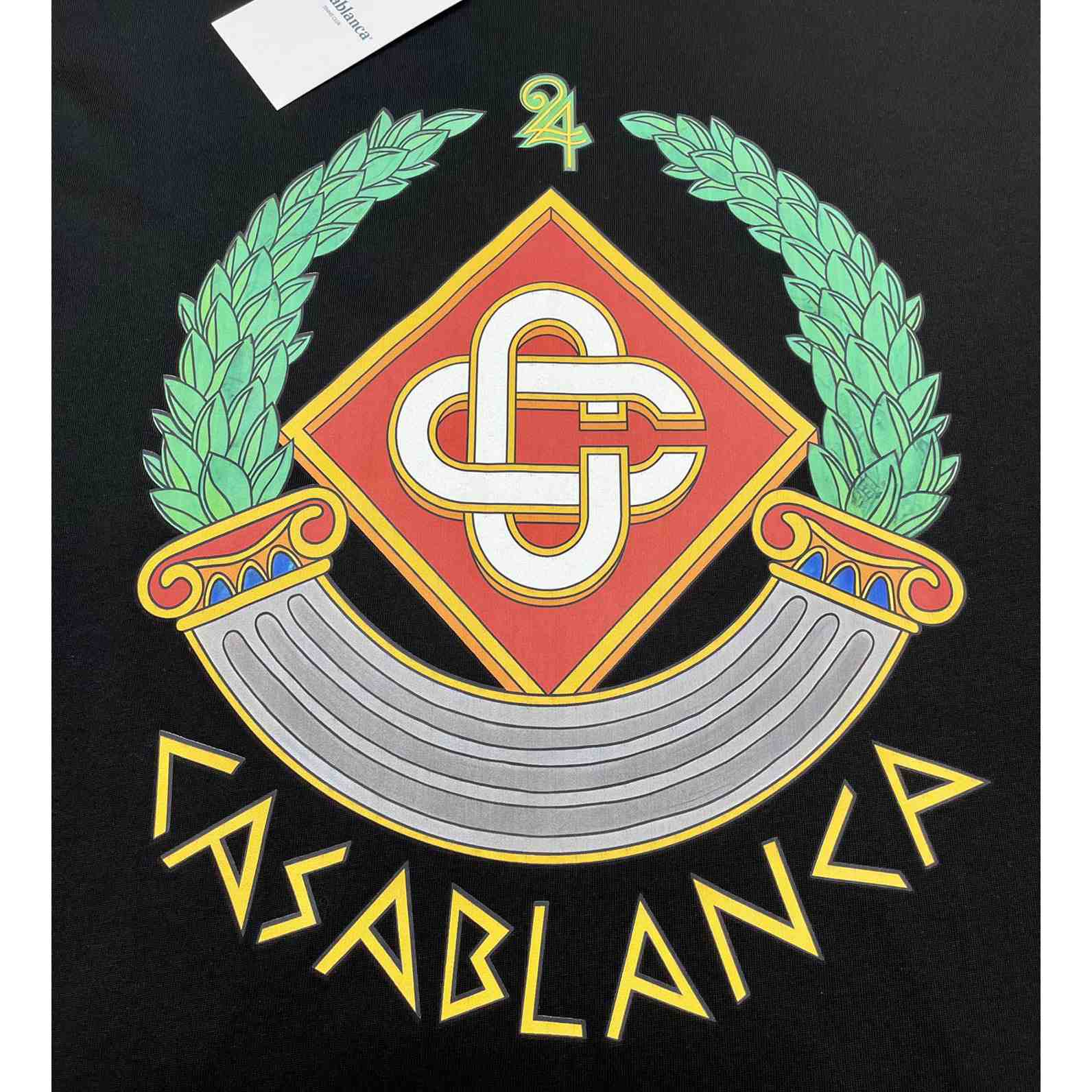 Casablanca Casa Crest T-shirt    C926 - PerfectKickZ