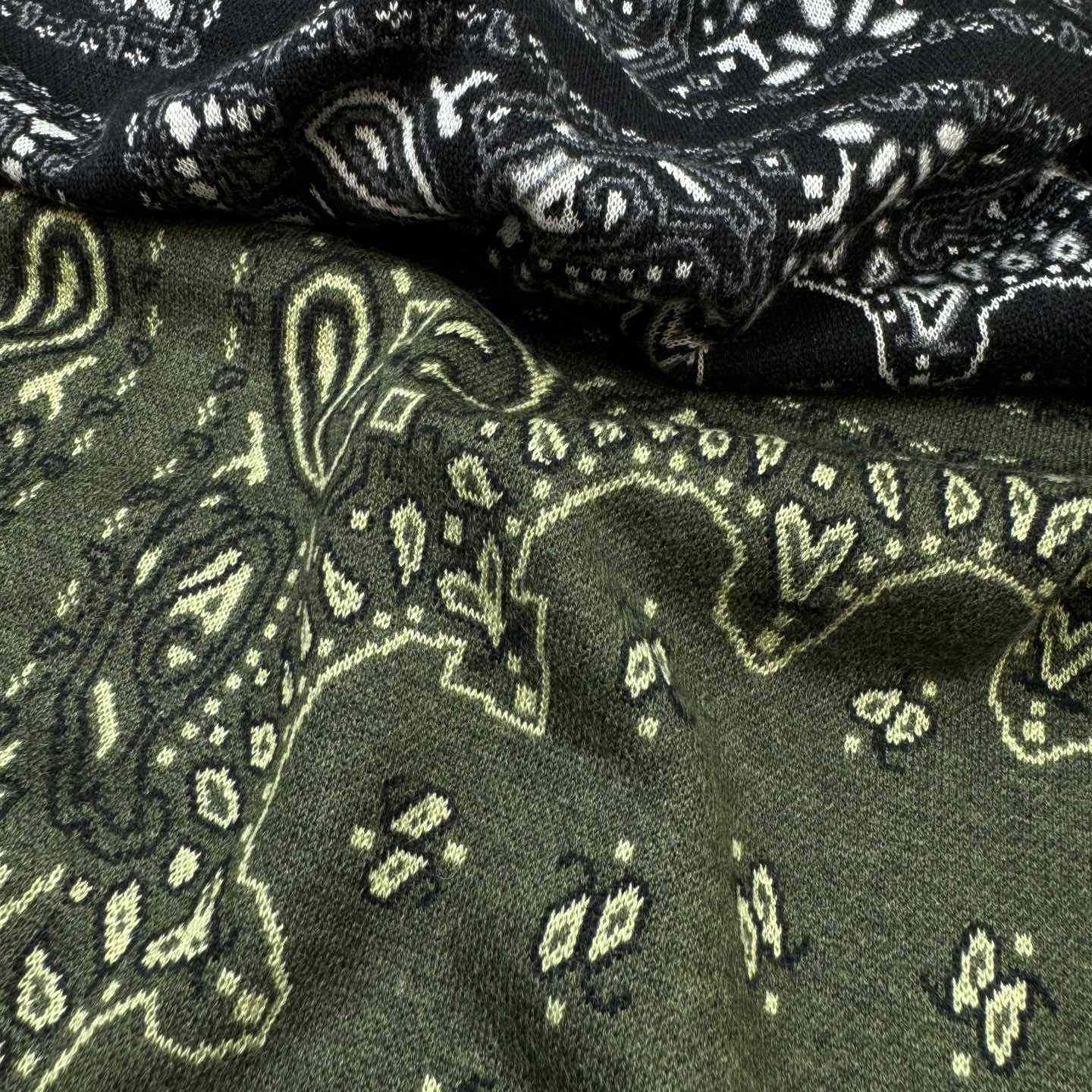Amiri Bandana Knit Hoodie - PerfectKickZ