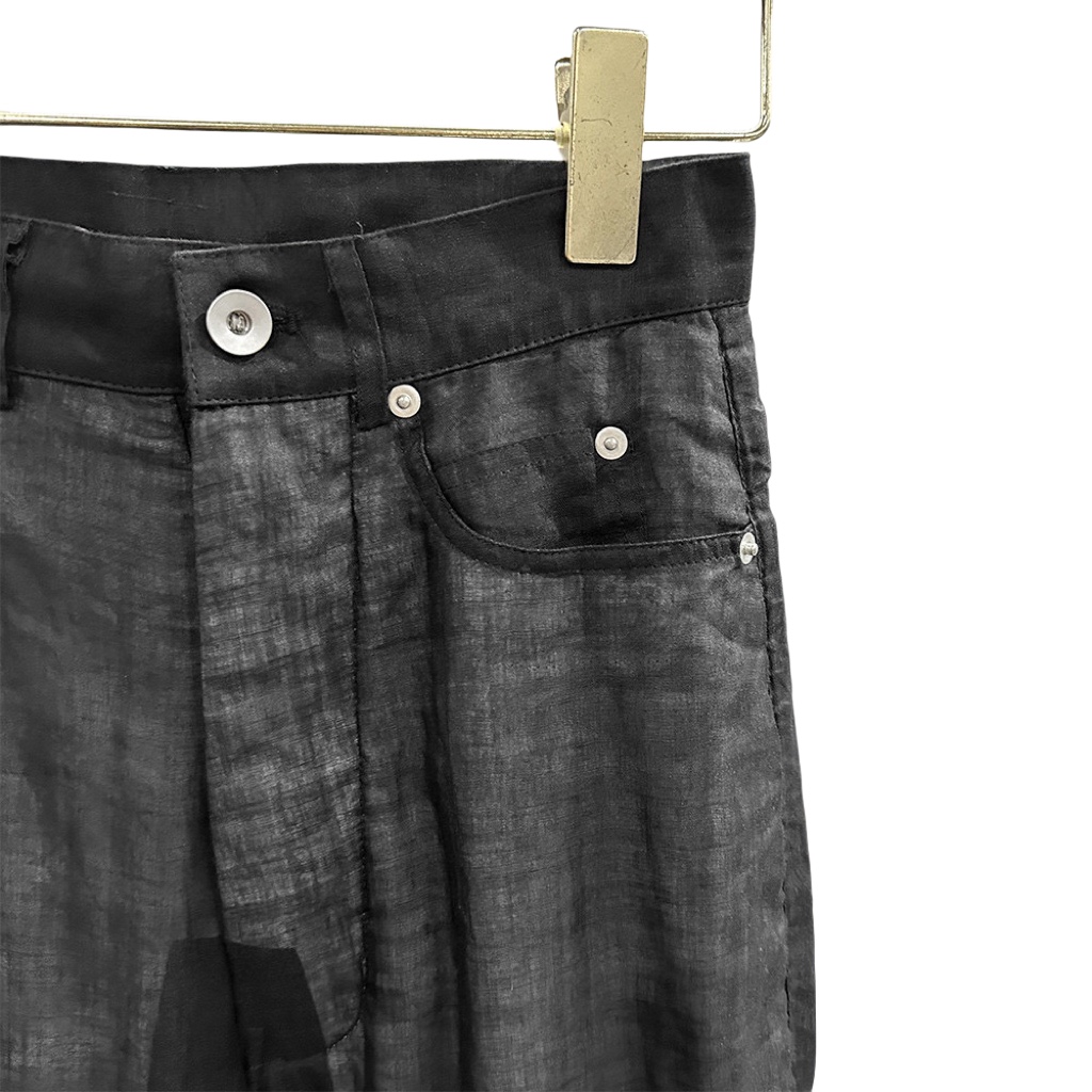 Rick Owens Bolan High-rise Bootcut Jeans - PerfectKickZ