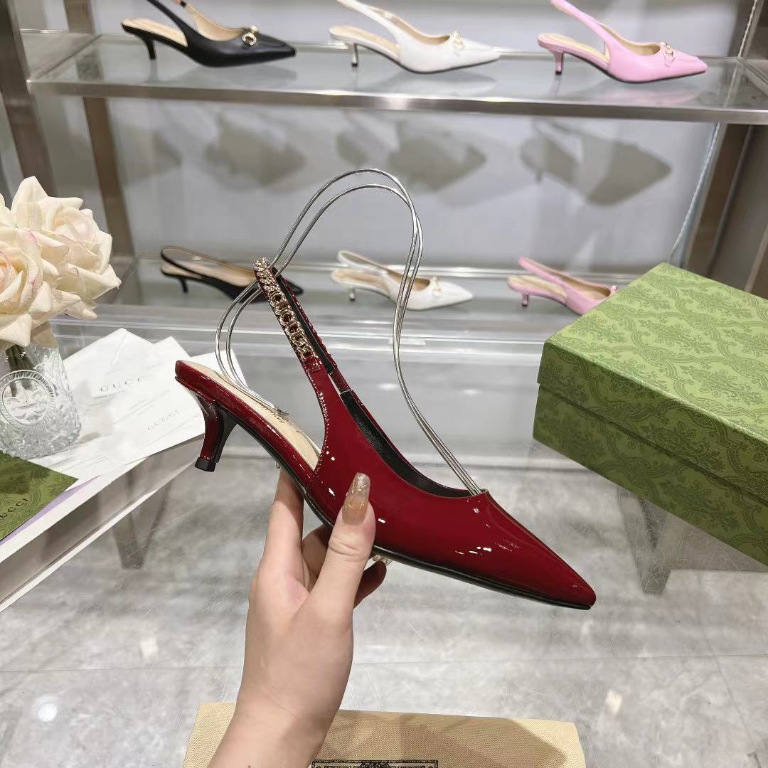 Gucci Signoria Slingback Pump - PerfectKickZ