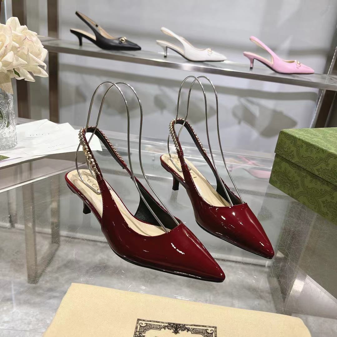 Gucci Signoria Slingback Pump - PerfectKickZ