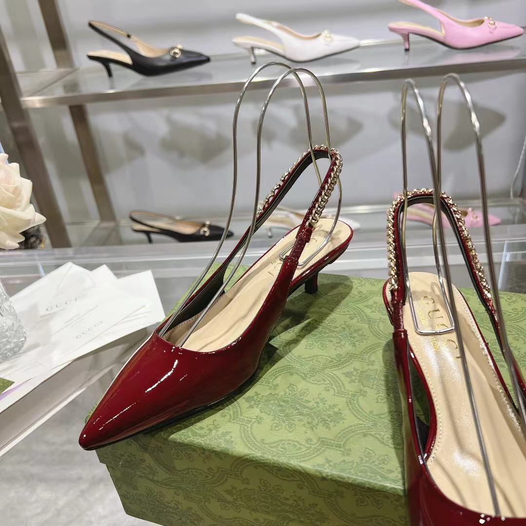 Gucci Signoria Slingback Pump - PerfectKickZ
