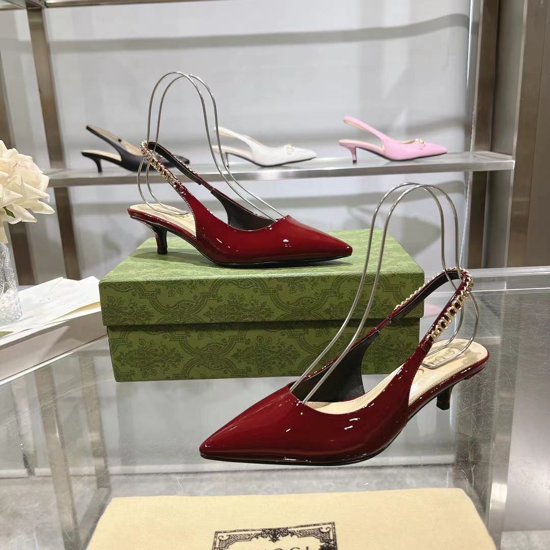 Gucci Signoria Slingback Pump - PerfectKickZ