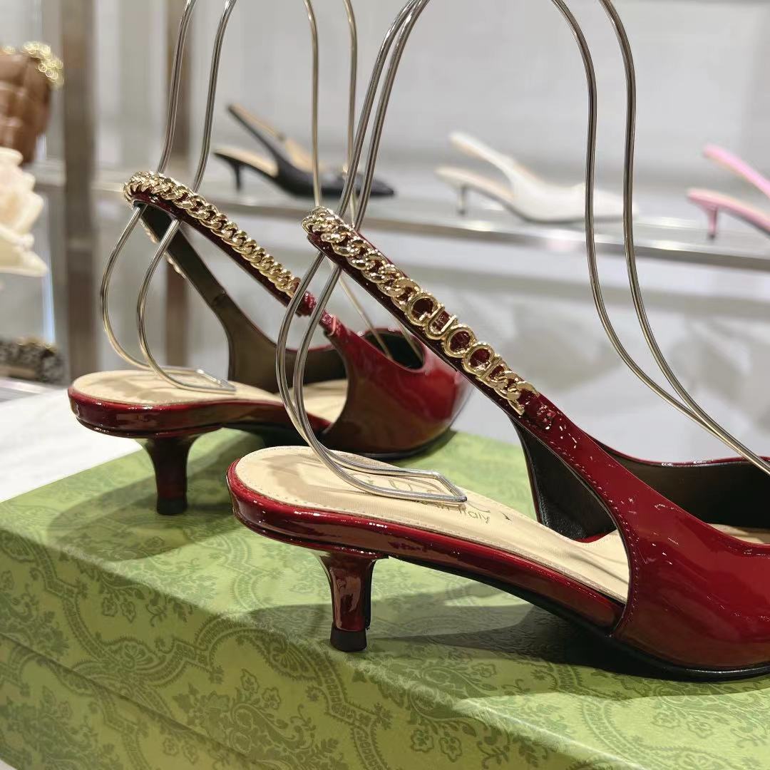 Gucci Signoria Slingback Pump - PerfectKickZ