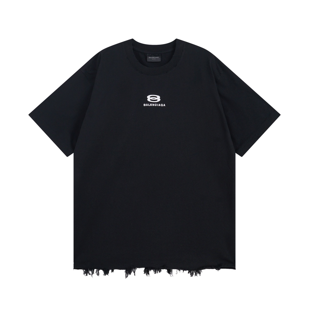 Balenciaga BB Classic Balenciaga Cropped T-Shirt - PerfectKickZ