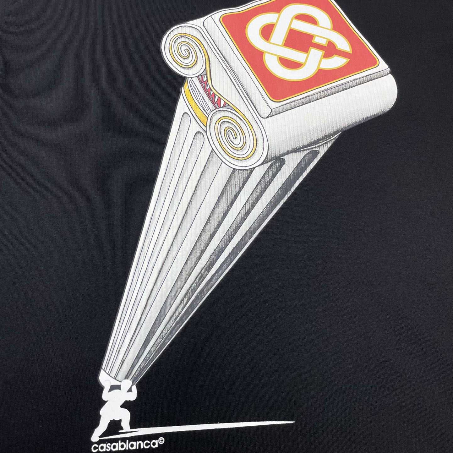 Casablanca Leaning Column T-Shirt   C906 - 