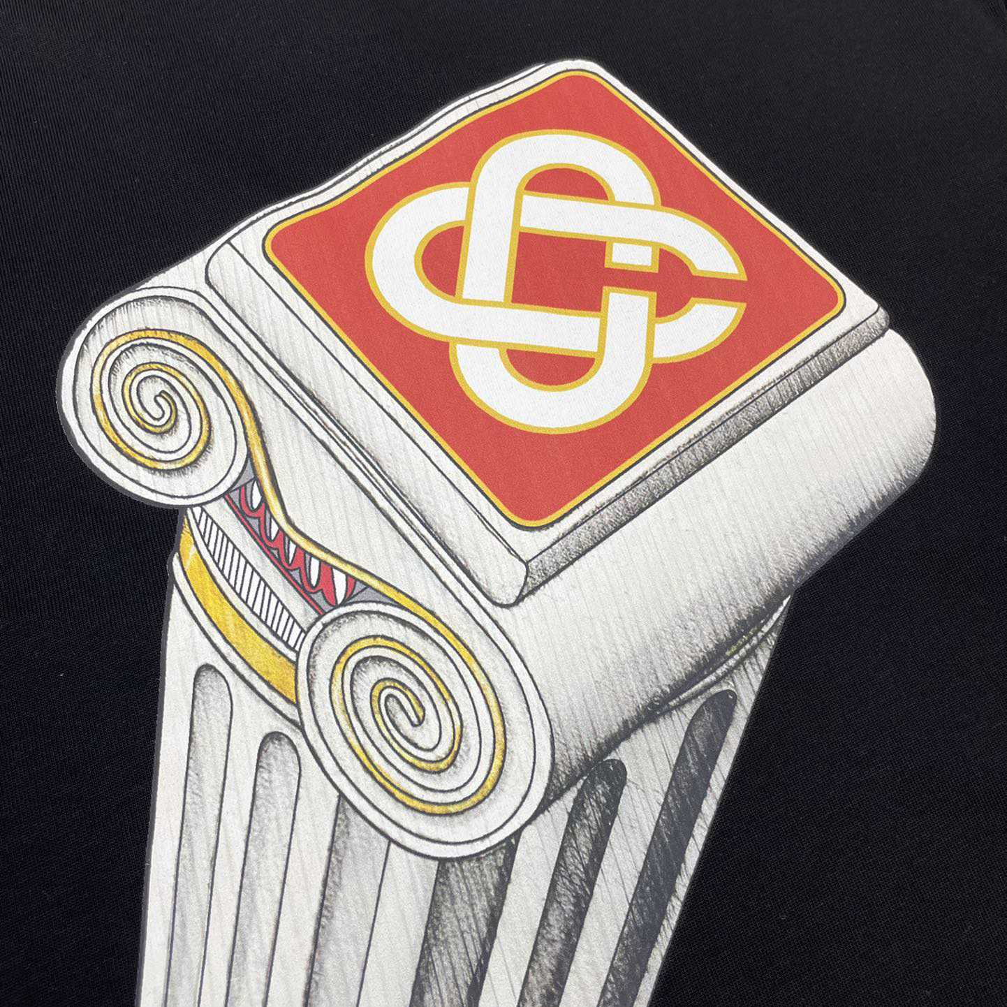 Casablanca Leaning Column T-Shirt   C906 - 
