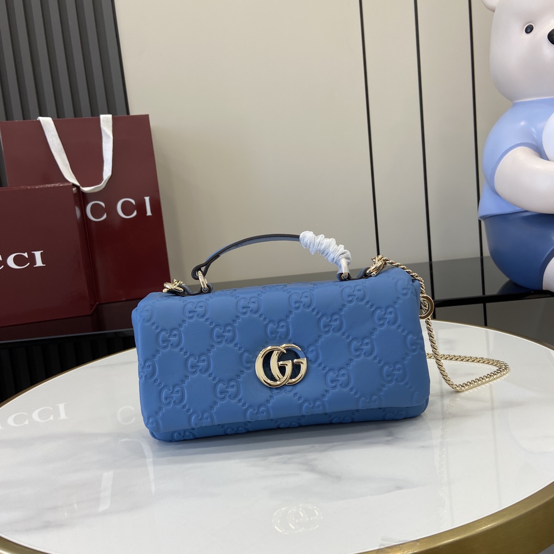 Gucci GG Milano Mini Top Handle Bag - PerfectKickZ