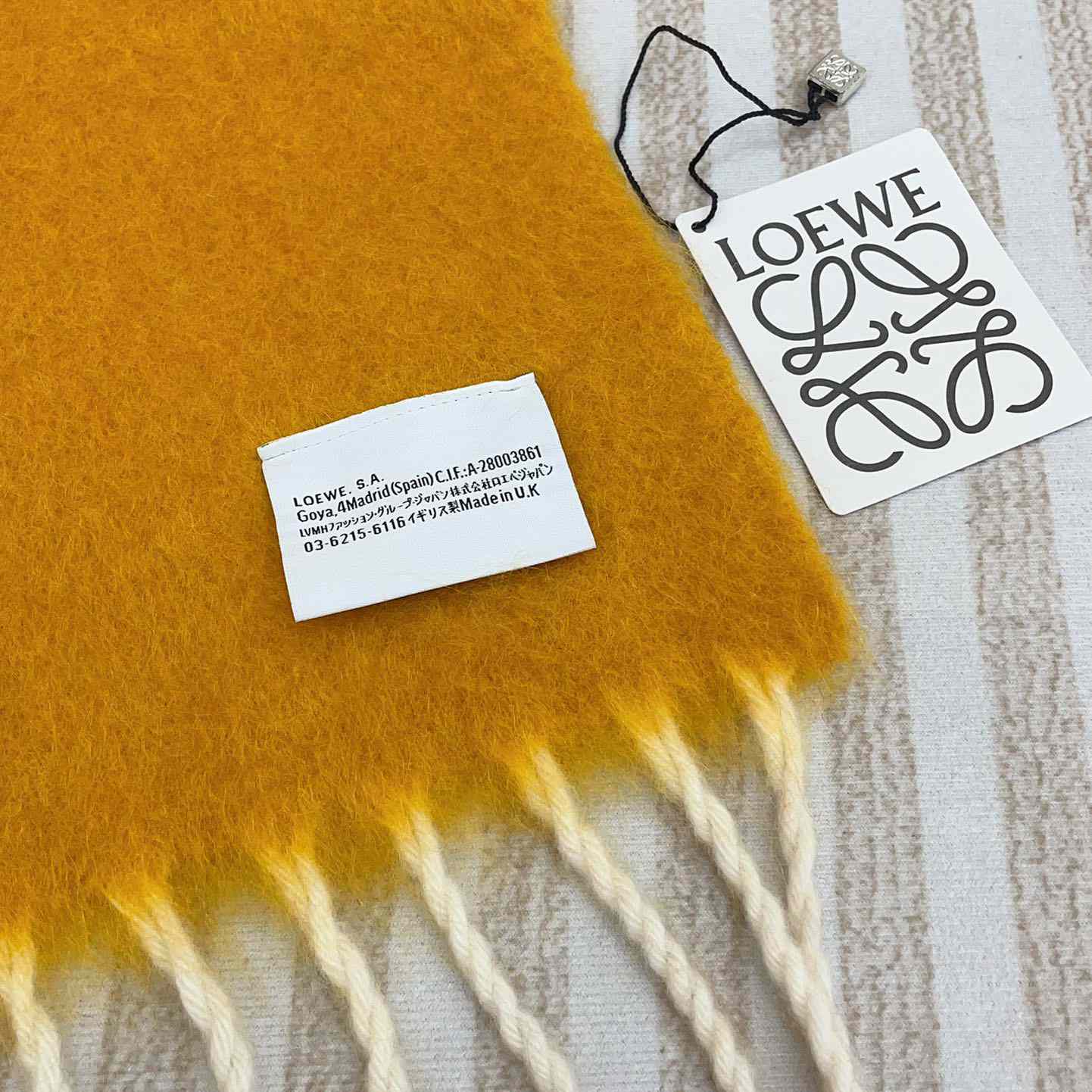 Loewe Scarf In Mohair And Wool - PerfectKickZ