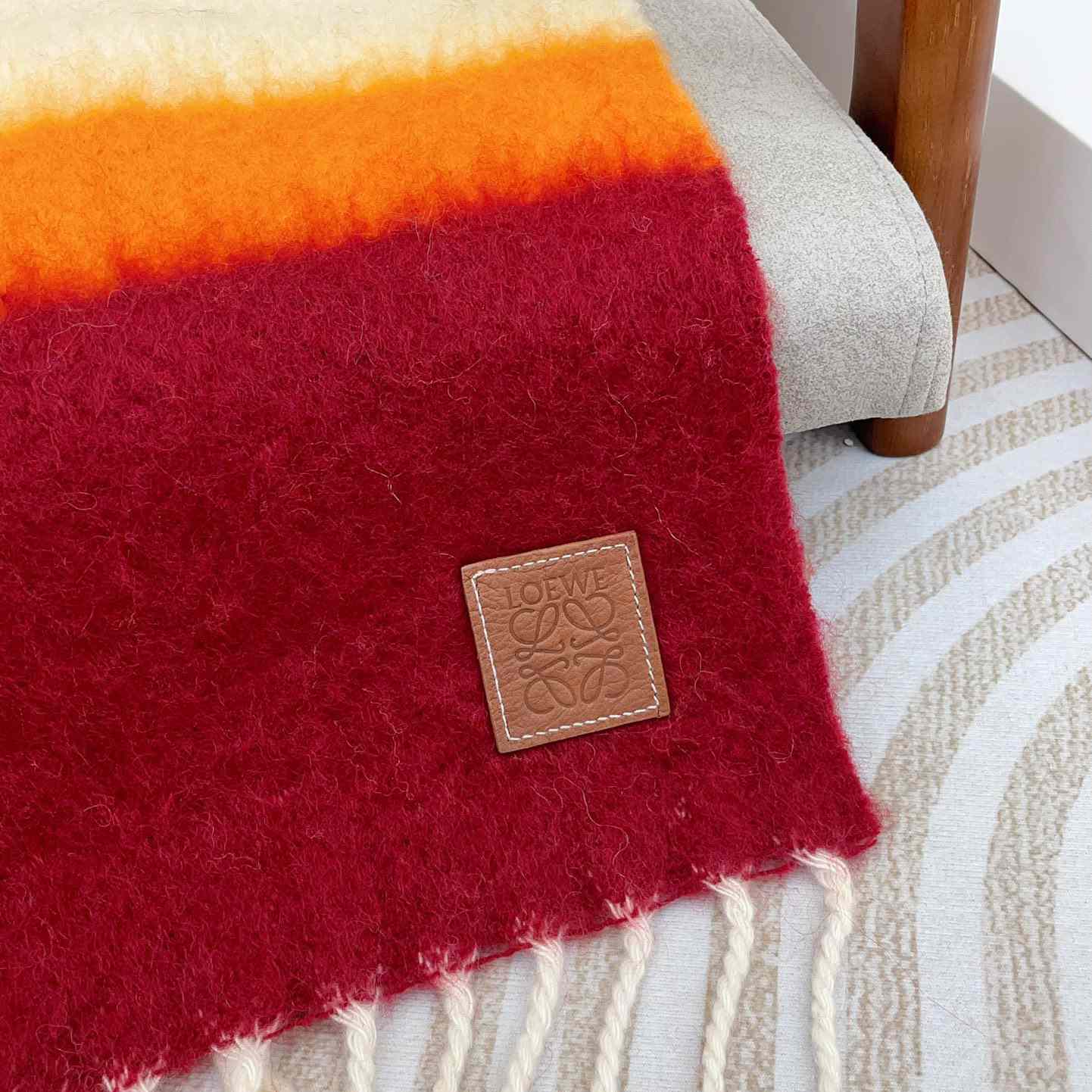 Loewe Scarf In Mohair And Wool - PerfectKickZ