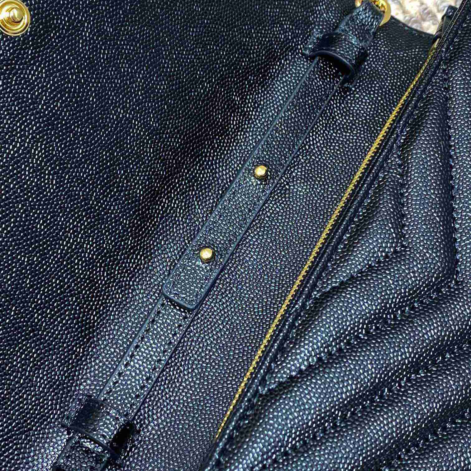 Saint Laurent Cassandre Chain Wallet In Lambskin - PerfectKickZ