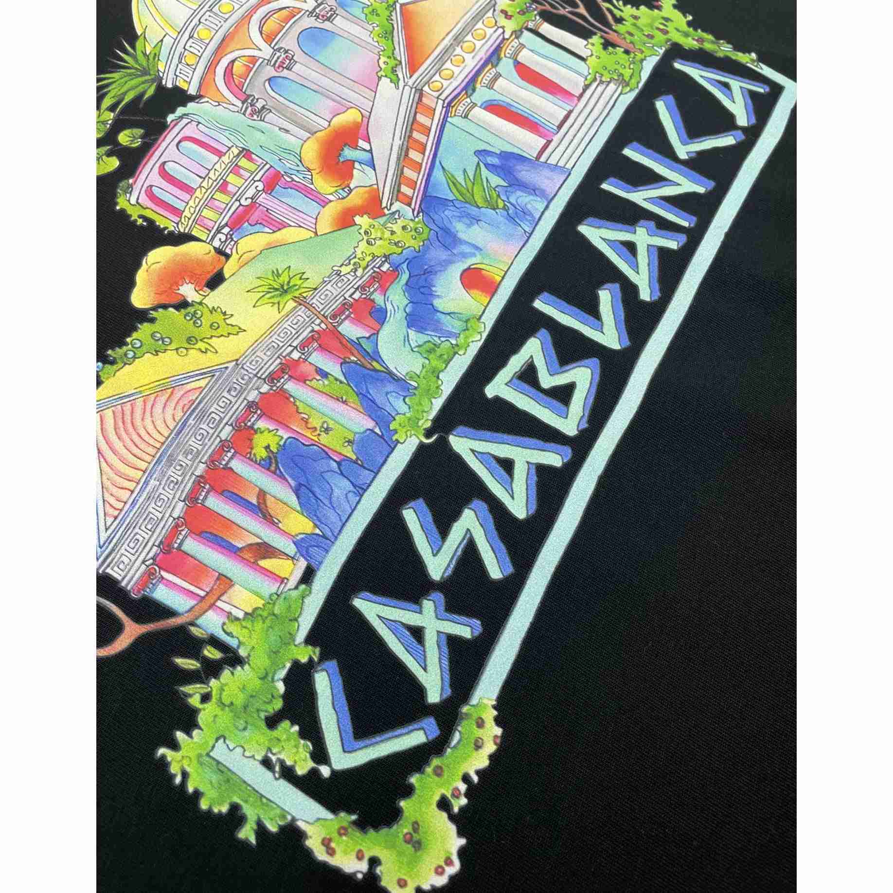 Casablanca The Road To Knowledge Printed T-shirt     C905 - PerfectKickZ