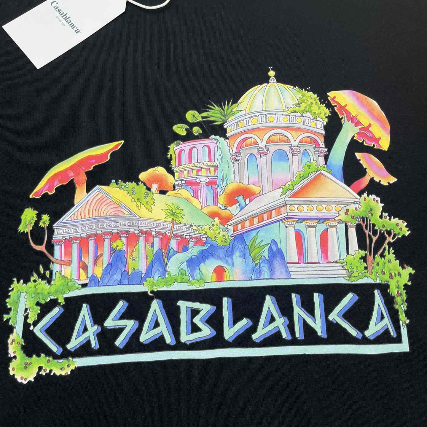 Casablanca The Road To Knowledge Printed T-shirt     C905 - PerfectKickZ