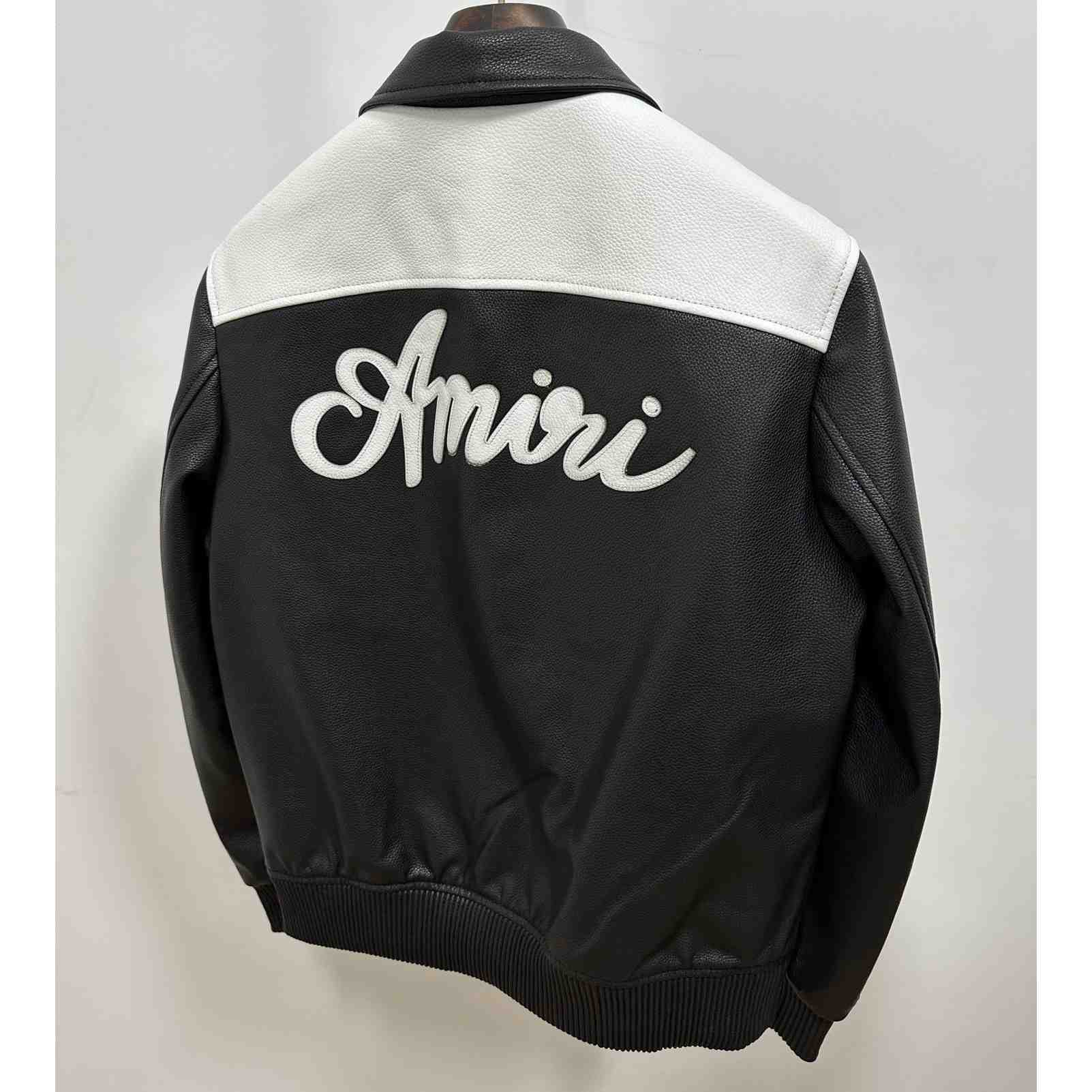 Amiri MA Swirl Band Jacket 'Black' - PerfectKickZ