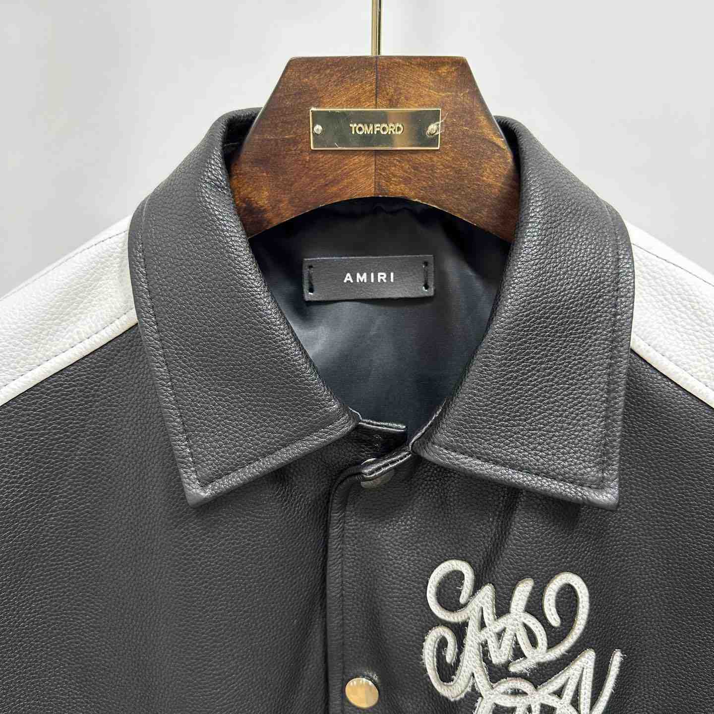 Amiri MA Swirl Band Jacket 'Black' - PerfectKickZ
