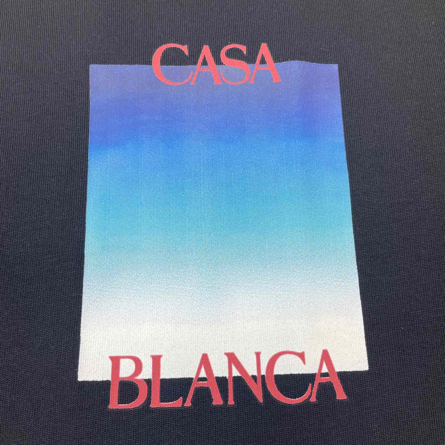 Casablanca Gradient Casa Logo T-shirt     C916 - PerfectKickZ