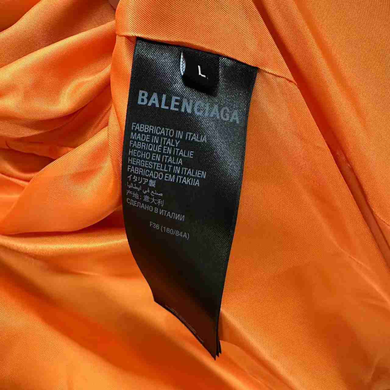 Balenciaga Leather Bomber Jacket - PerfectKickZ