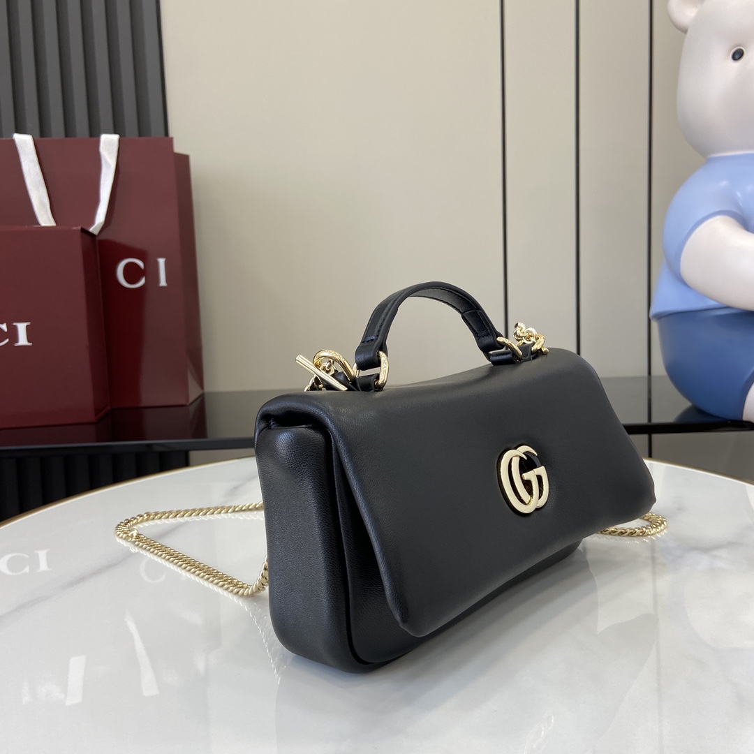 Gucci GG Milano Mini Top Handle Bag - PerfectKickZ