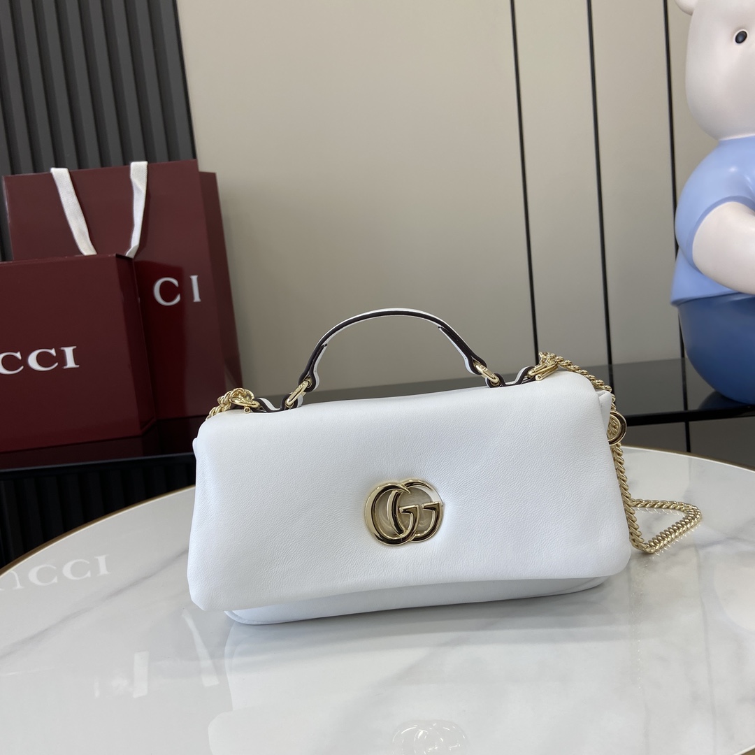 Gucci GG Milano Mini Top Handle Bag - PerfectKickZ