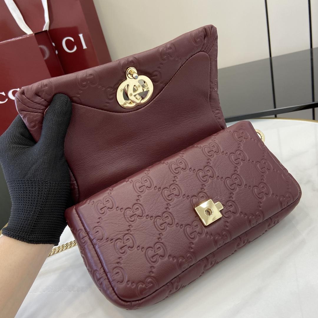 Gucci GG Milano Mini Top Handle Bag - PerfectKickZ
