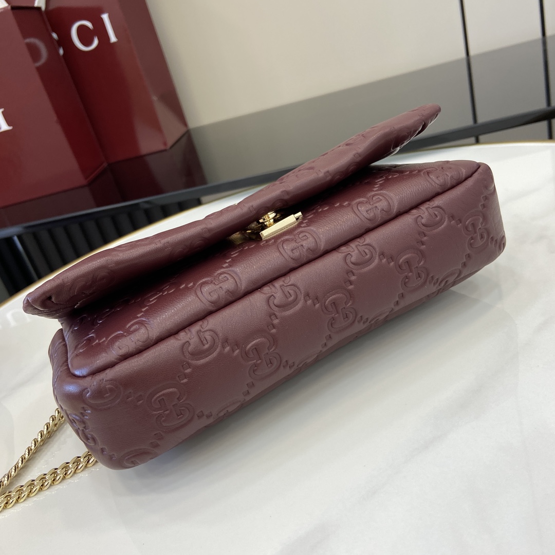 Gucci GG Milano Mini Top Handle Bag - PerfectKickZ