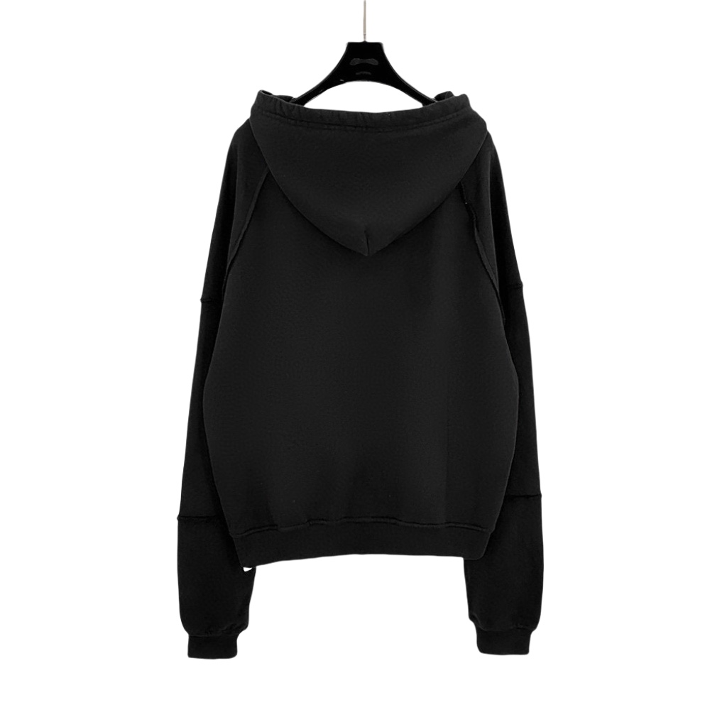 Rick Owens Cotton Zip-up Hoodie - PerfectKickZ