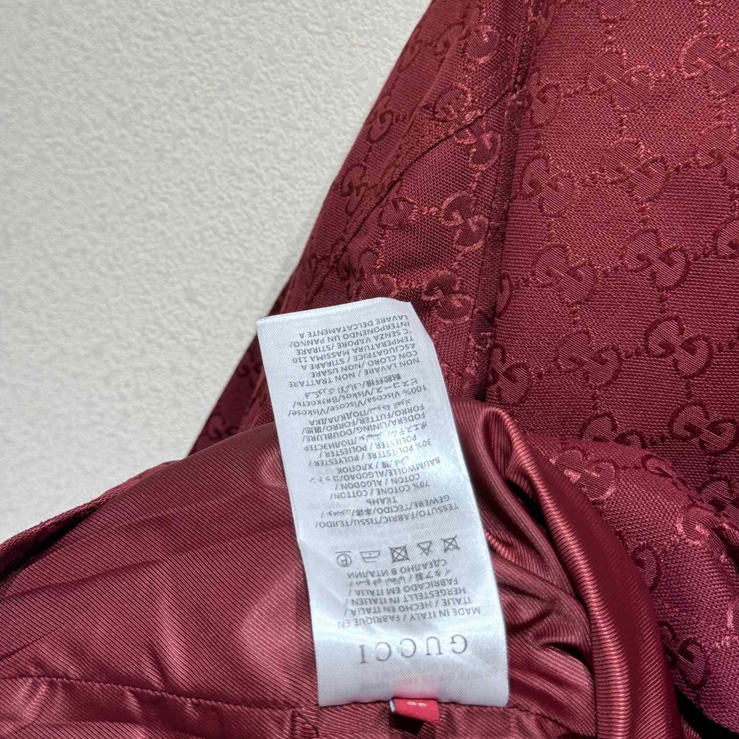 Gucci GG Mixed Cotton Jacket - PerfectKickZ
