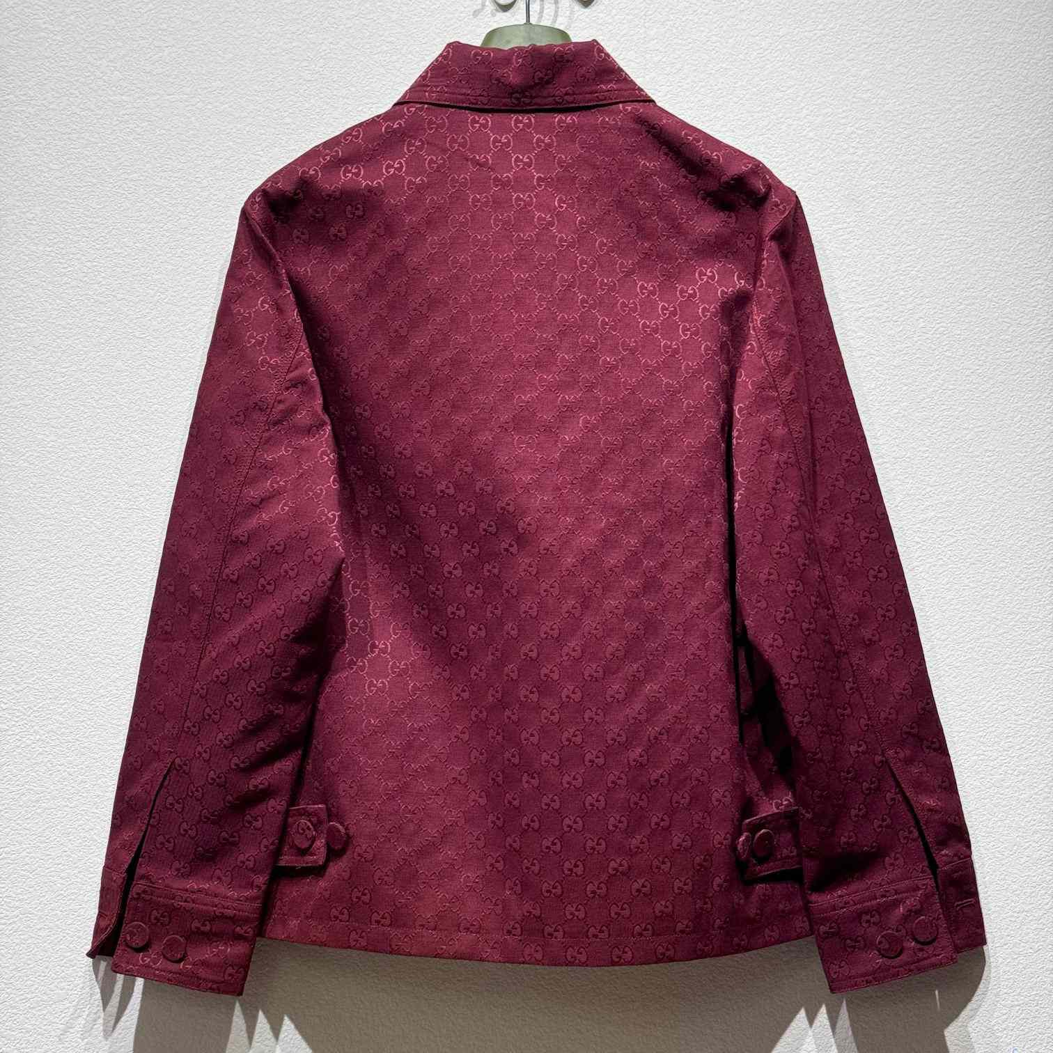 Gucci GG Mixed Cotton Jacket - PerfectKickZ