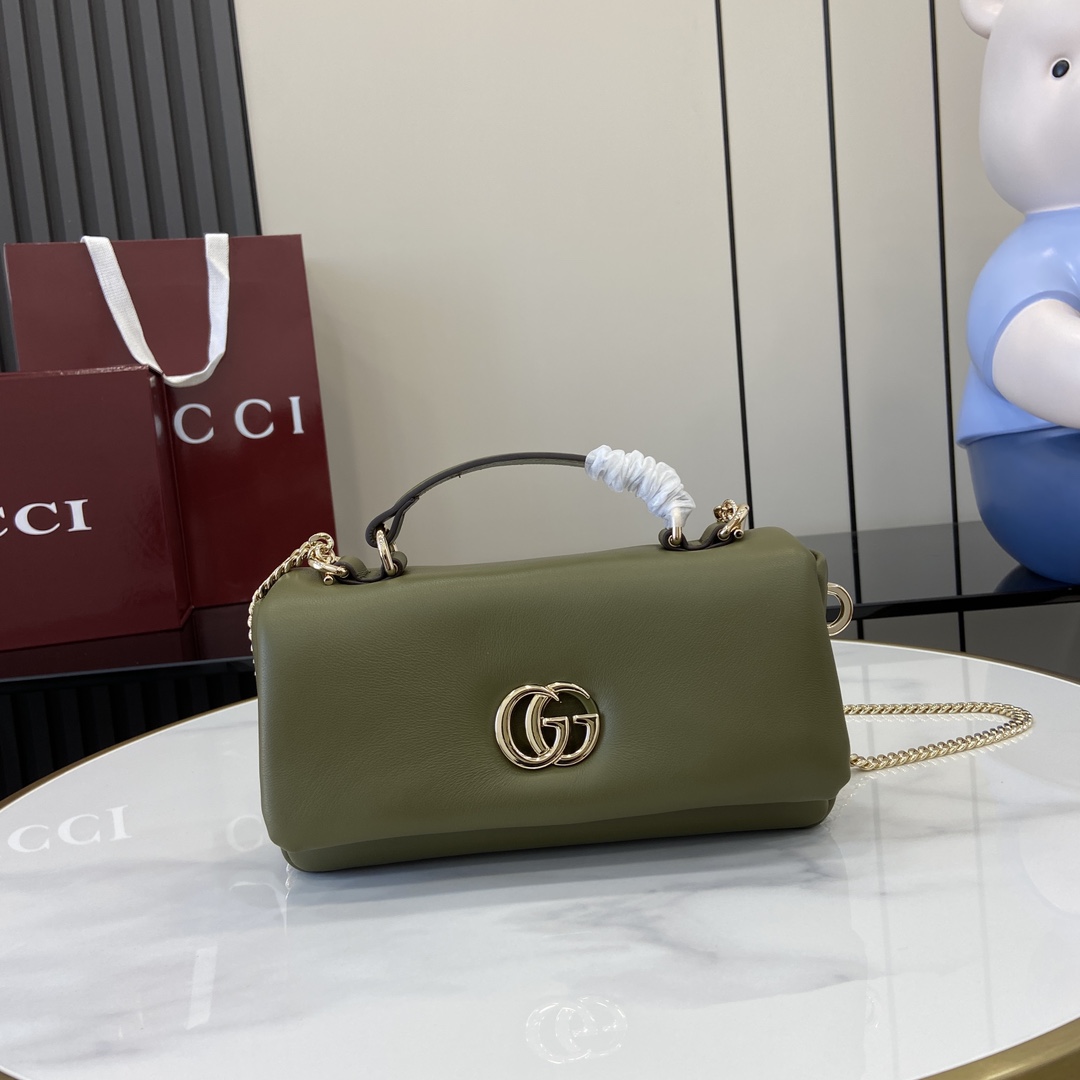 Gucci GG Milano Mini Top Handle Bag - PerfectKickZ