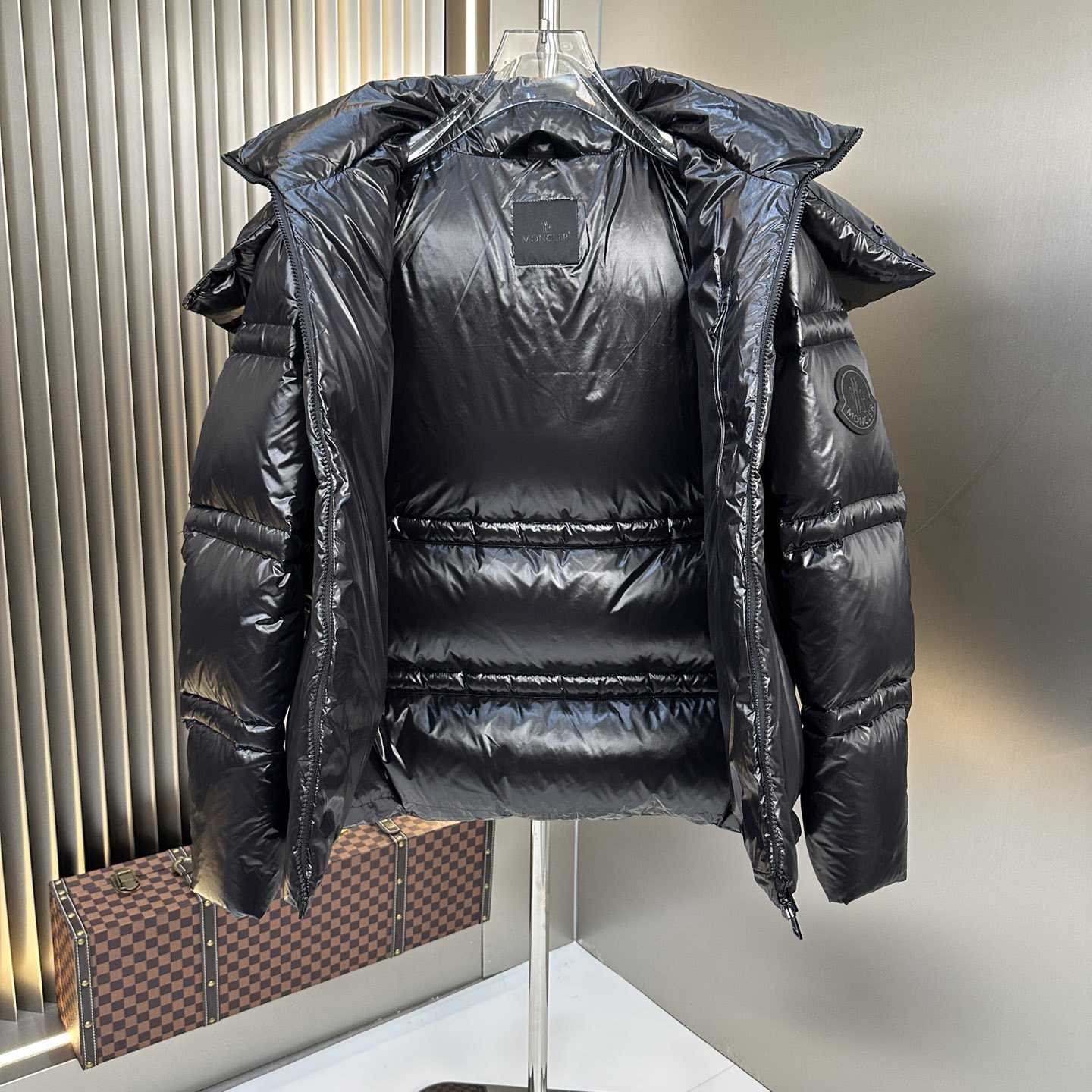 Moncler Thuban Nylon Laquè Down Jacket - PerfectKickZ
