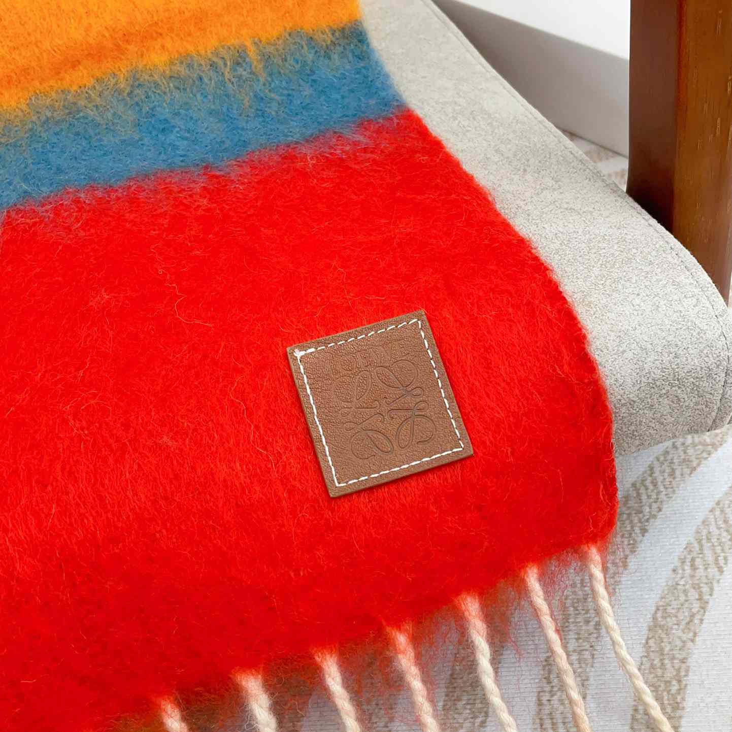 Loewe Scarf In Mohair And Wool - PerfectKickZ
