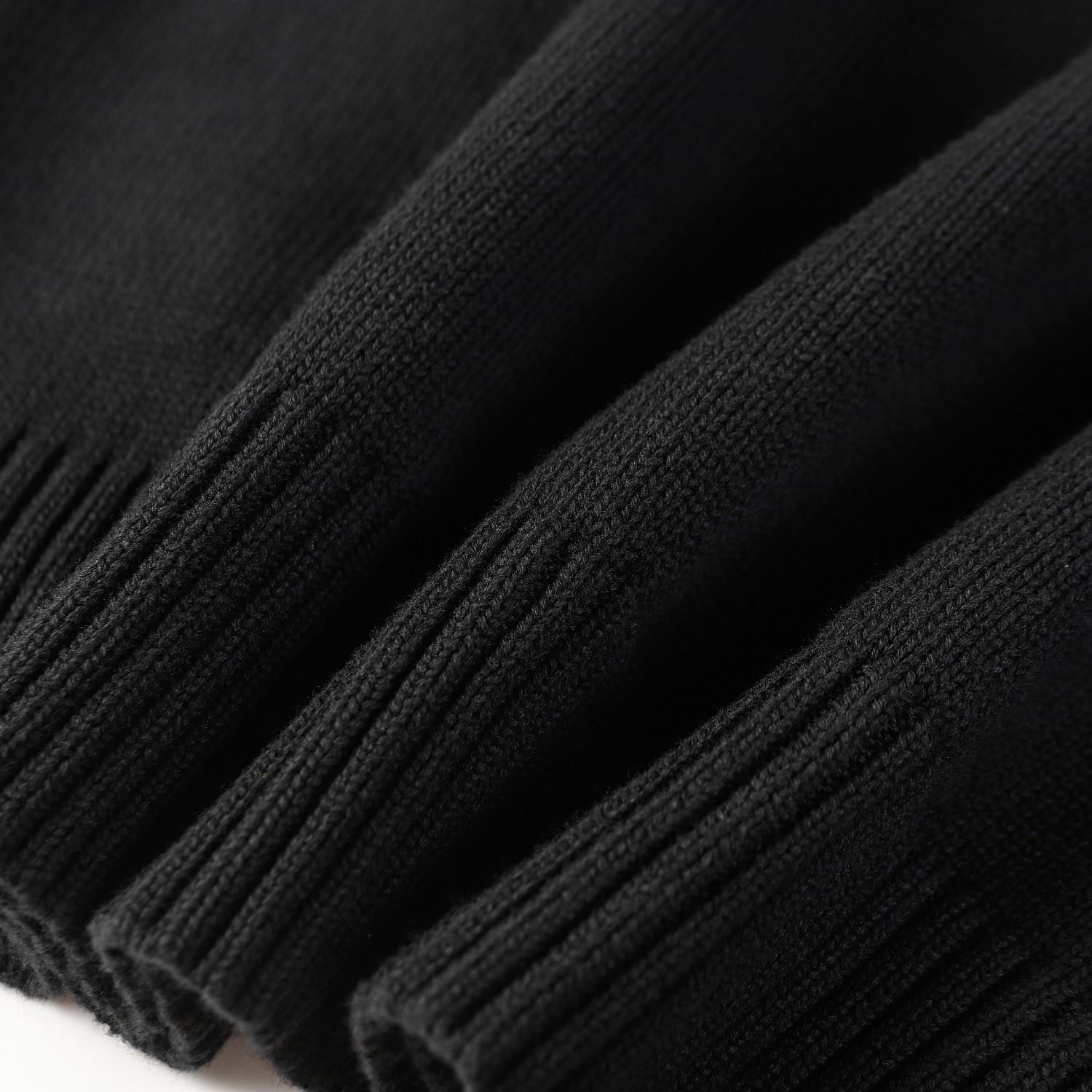 Celine Triomphe V-Neck Sweater 'Black' - 