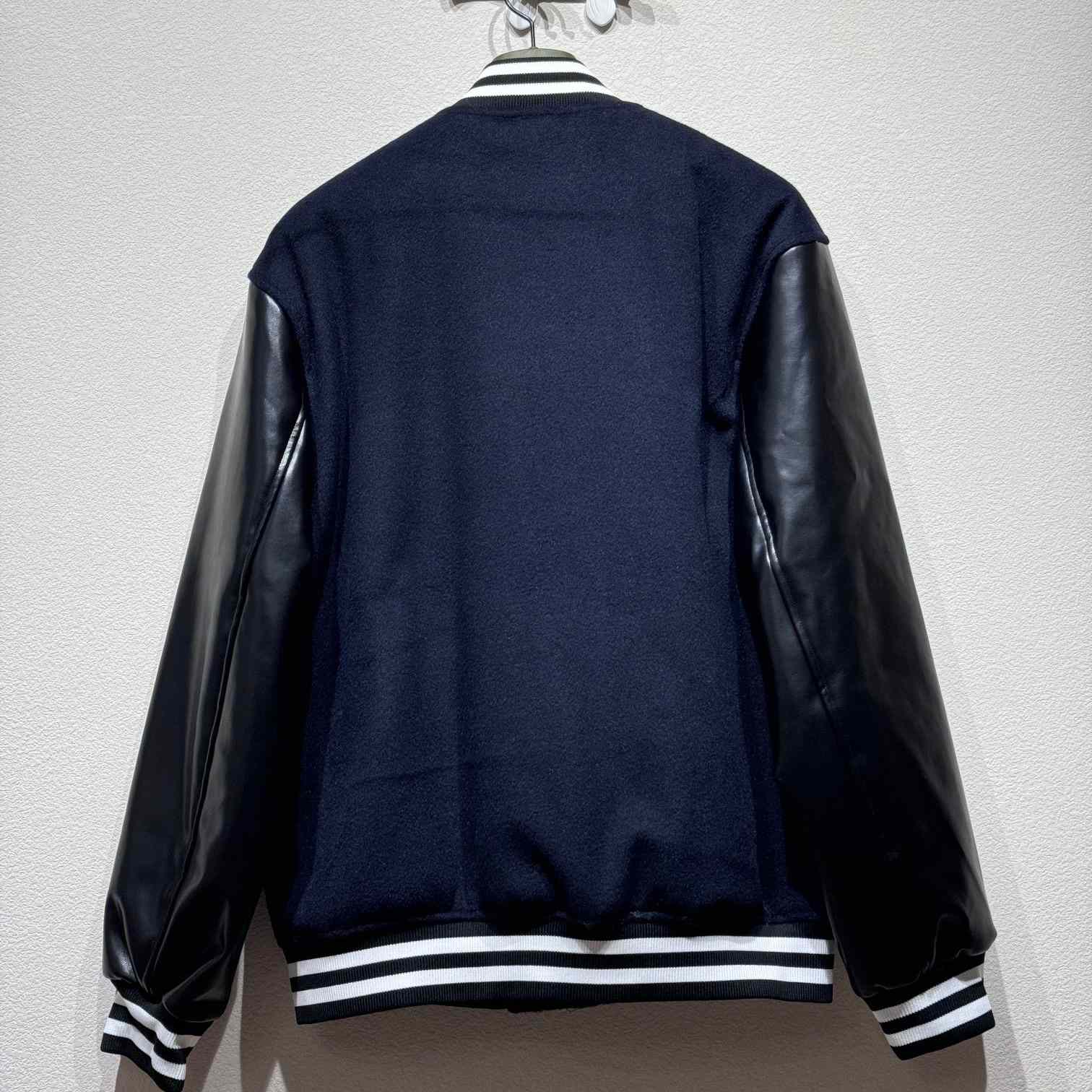 Gucci Wool And Leather Varsity Jacket - PerfectKickZ