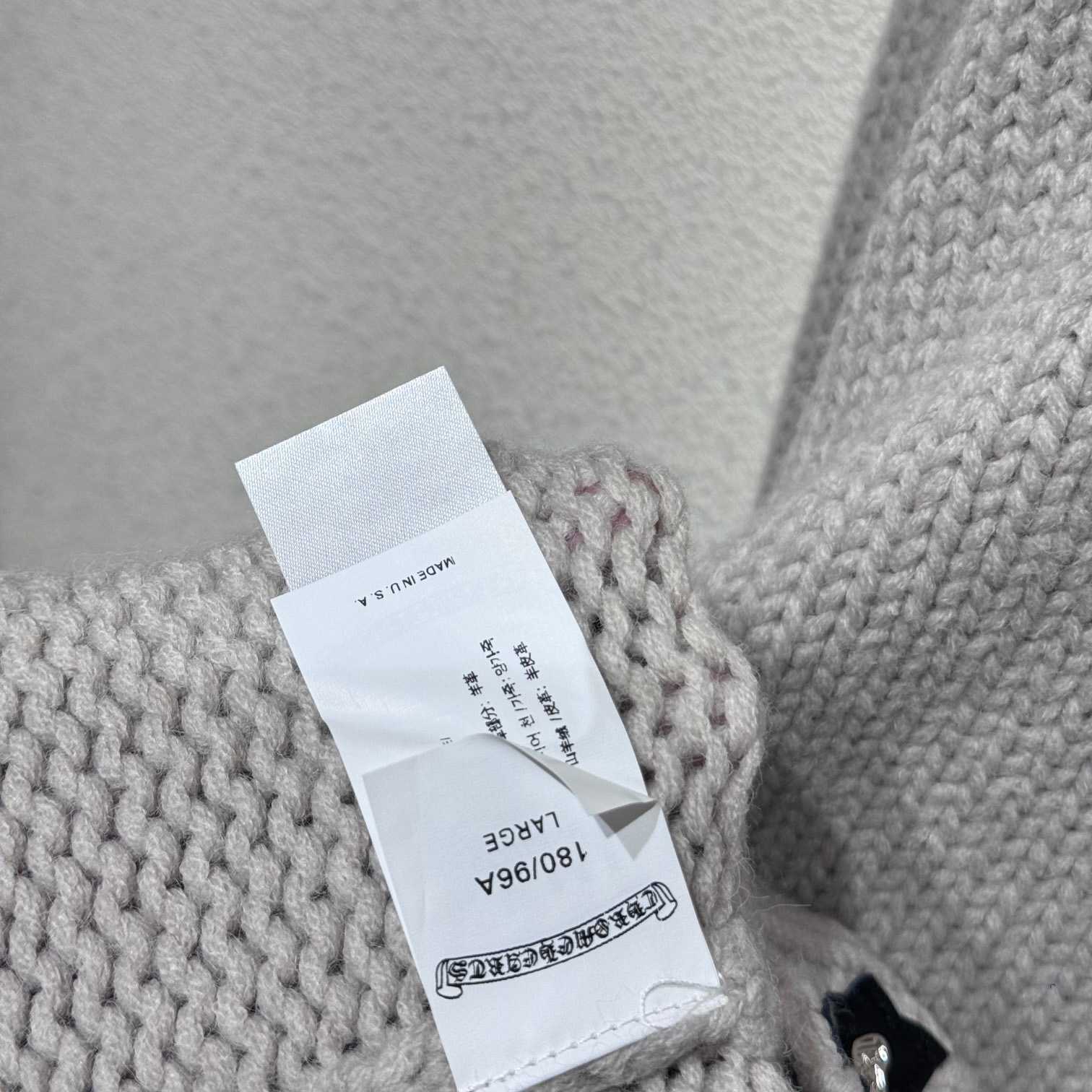 Chrome Hearts Cashmere Cemetery Knit Crewneck - PerfectKickZ