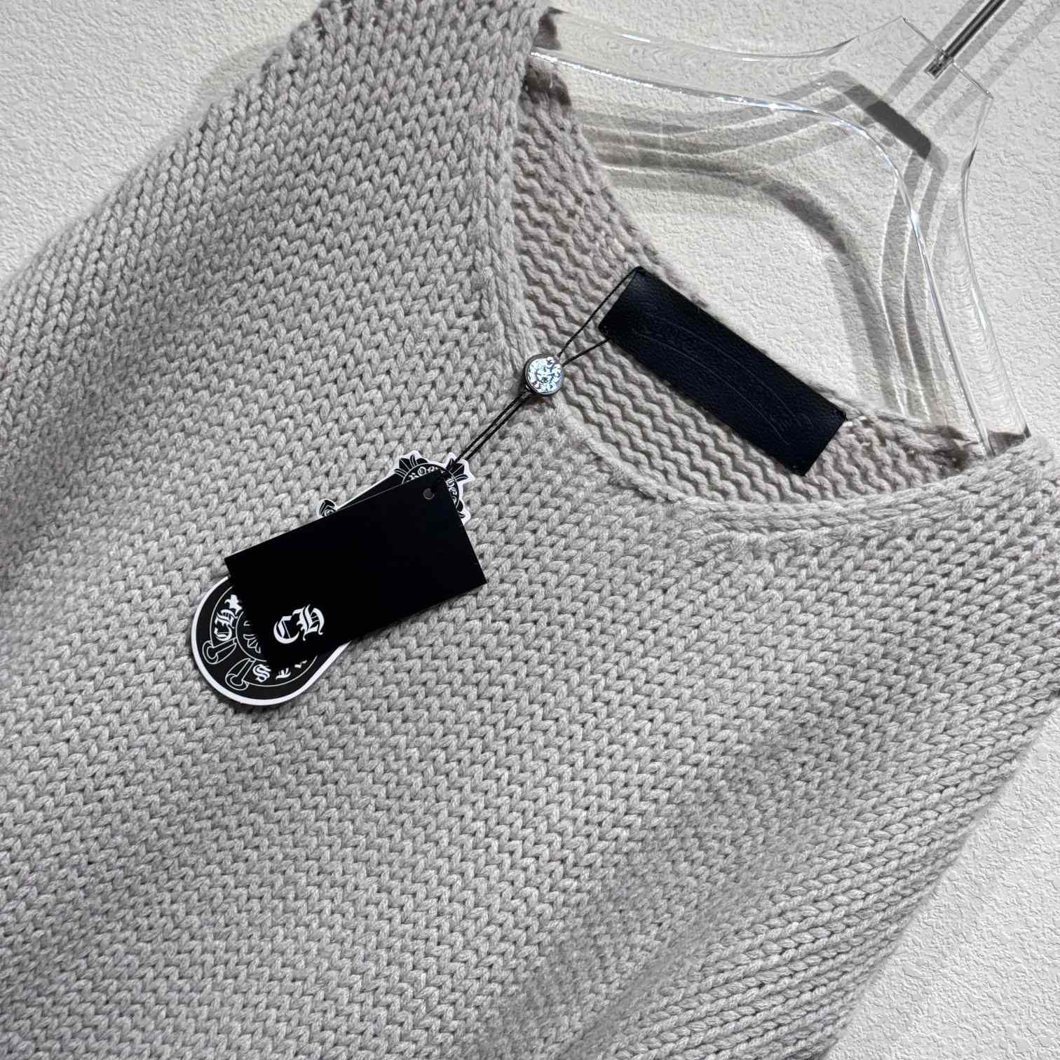 Chrome Hearts Cashmere Cemetery Knit Crewneck - PerfectKickZ