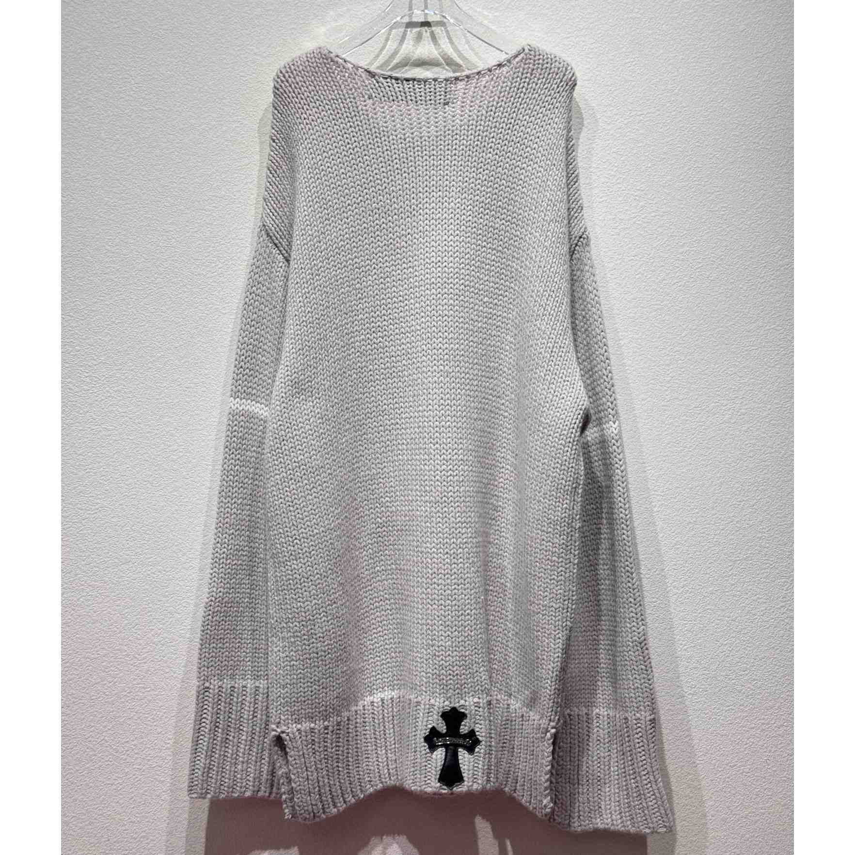 Chrome Hearts Cashmere Cemetery Knit Crewneck - PerfectKickZ