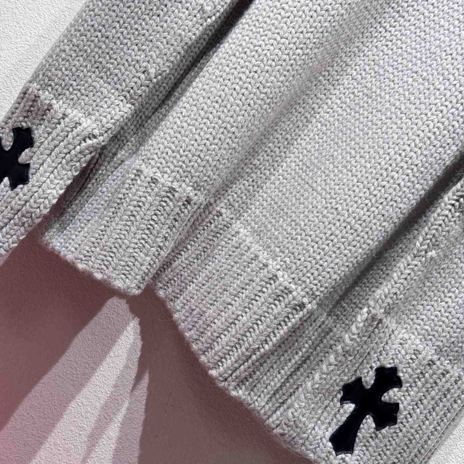 Chrome Hearts Cashmere Cemetery Knit Crewneck - PerfectKickZ