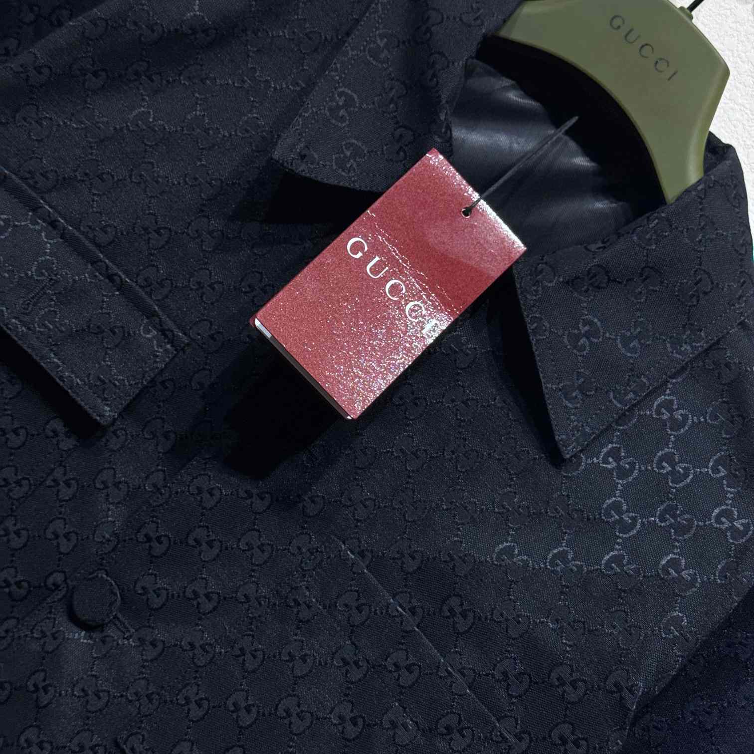 Gucci GG Mixed Cotton Jacket - PerfectKickZ