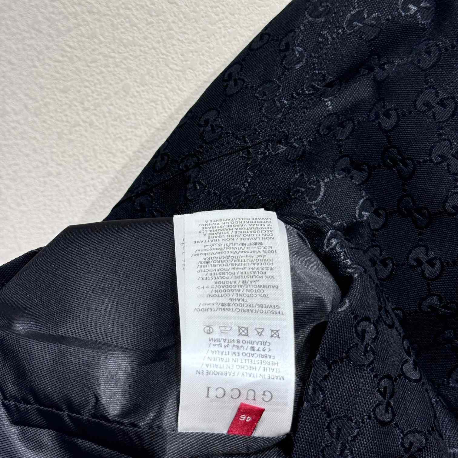 Gucci GG Mixed Cotton Jacket - PerfectKickZ