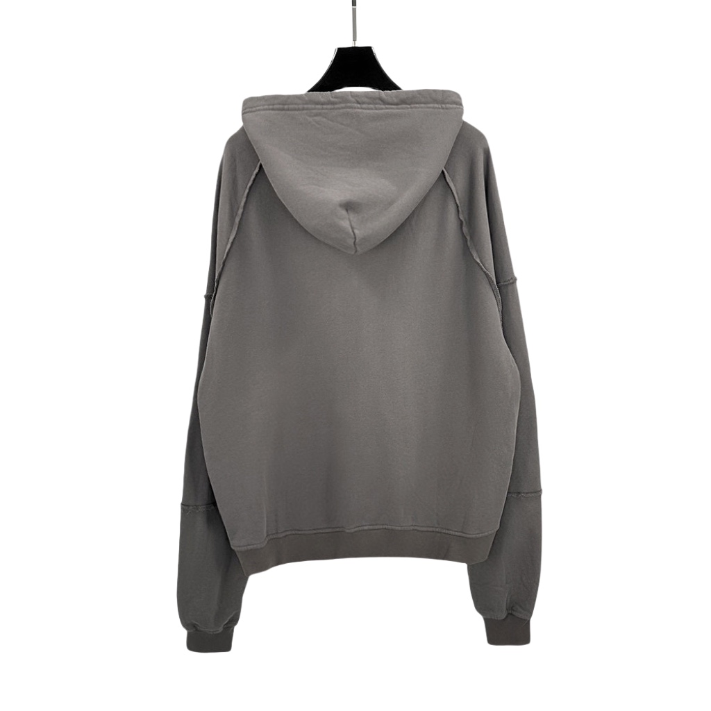Rick Owens Cotton Zip-up Hoodie - PerfectKickZ