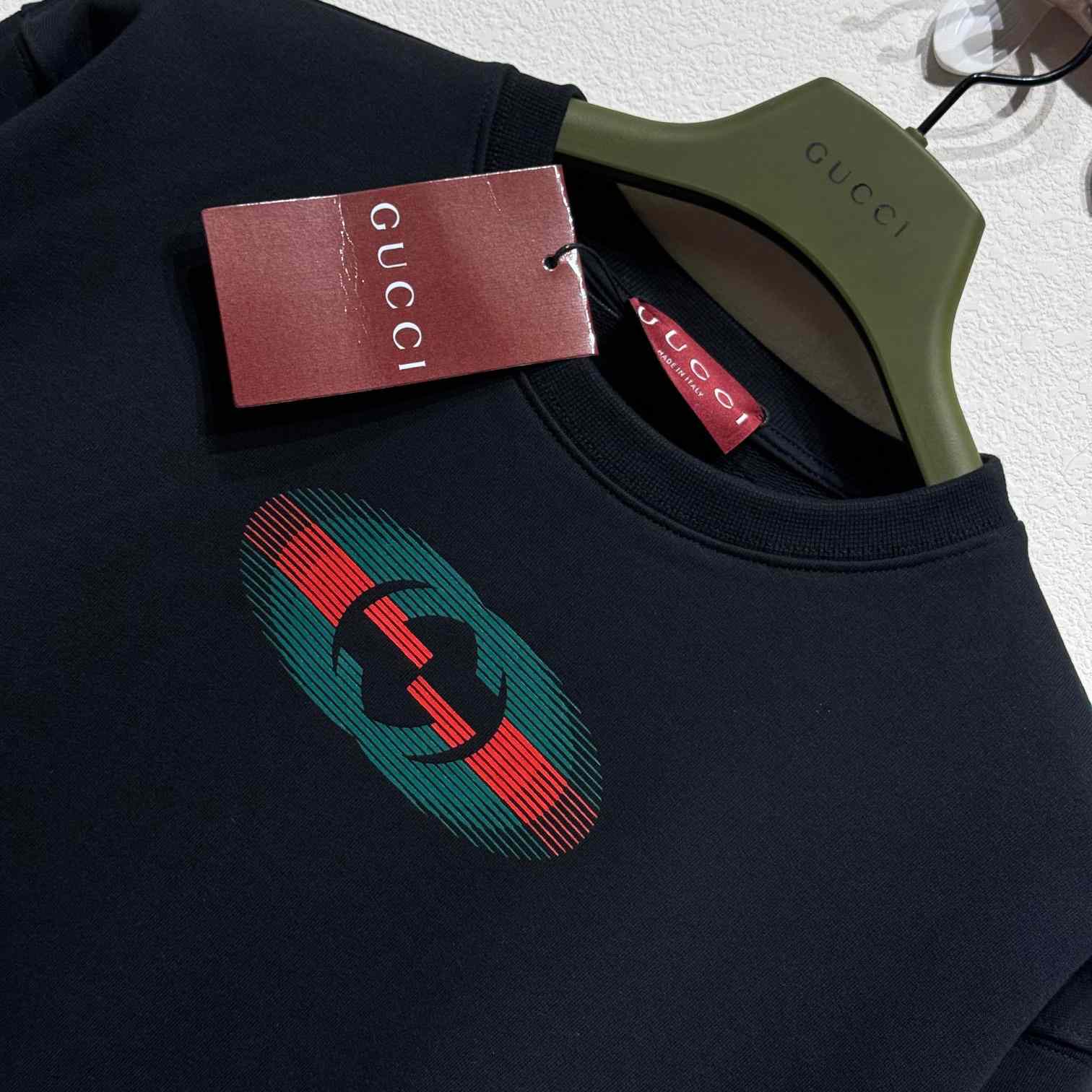 Gucci Cotton Sweatshirt With Logo - PerfectKickZ