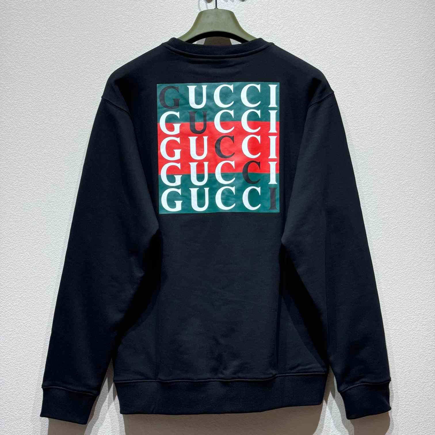 Gucci Cotton Sweatshirt With Logo - PerfectKickZ