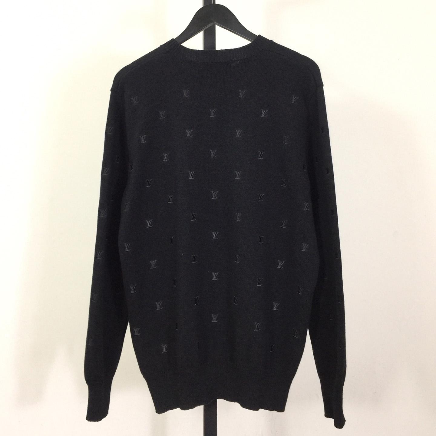 Louis Vuitton Embroidered Signature Merino Crewneck    1AFIXC - PerfectKickZ
